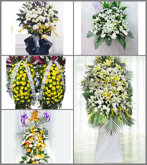 陕西榆林市神木县尔林兔镇白事花篮预定